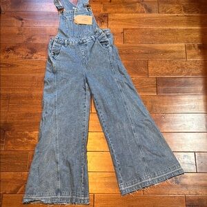 Listicle Classic Blue Denim Overalls